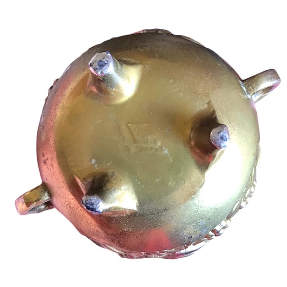 Vintage Chinese Brass Ornate Engraved Foo Dog Incense Burner Holder Altar Decor - Picture 16 of 16